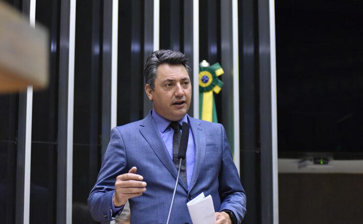 O deputado Sérgio Souza (MDB-PR) foi eleito quarto-secretário da Mesa Foto: Zeca Ribeiro/Câmara dos Deputados