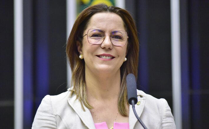 A deputada Delegada Katarina (PSD-SE) é terceira-secretária da Mesa Foto: Zeca Ribeiro/Câmara dos Deputados