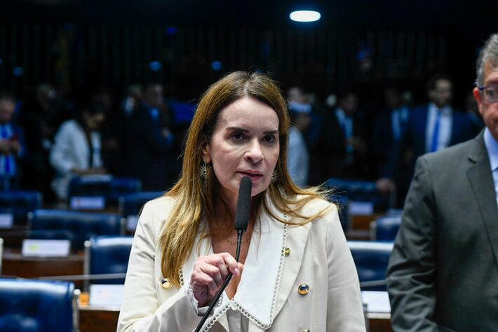 A senadora Daniella Ribeiro (PSD-PB), eleita primeira-secretária do Senado Foto: Marcos Oliveira/Agência Senado