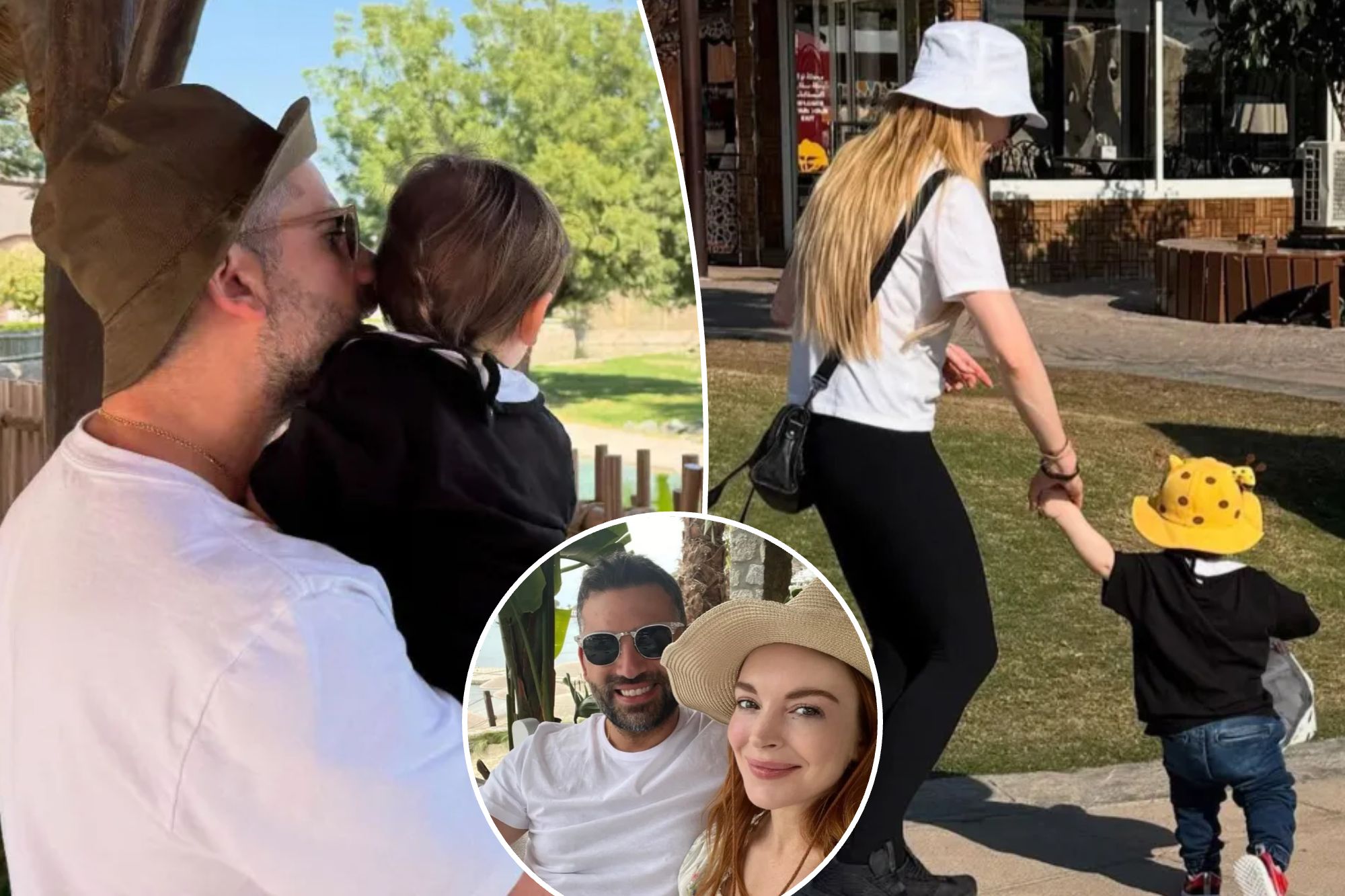 Lindsay Lohan shares first photos of her 18monthold son Luai ‘So happy’