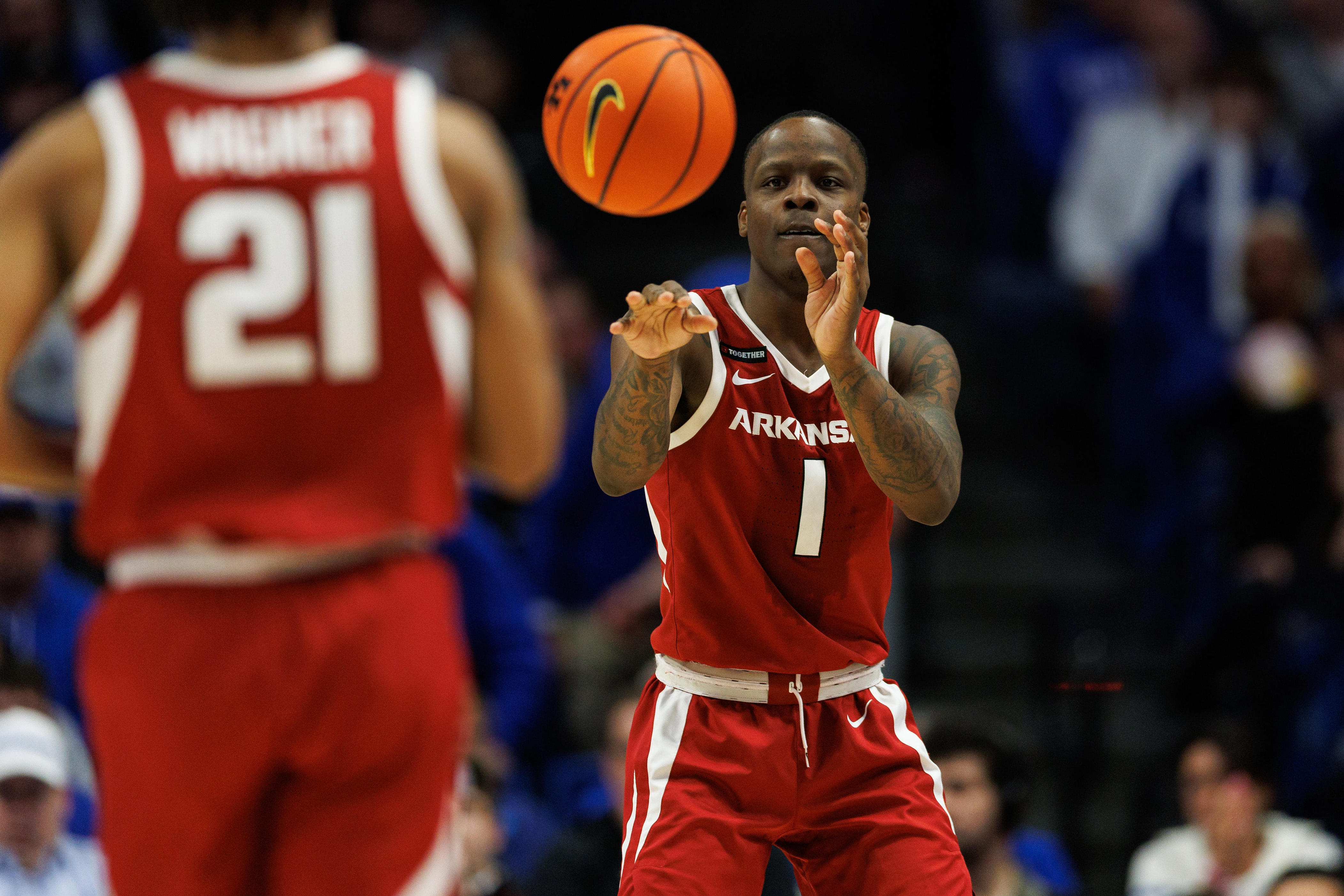 Johnell Davis plays like Arkansas basketball 'expected' in upset win