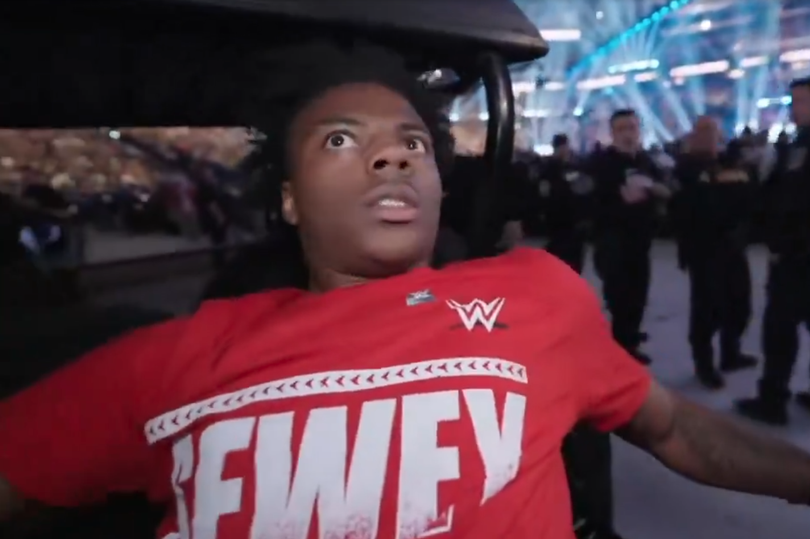 iShowSpeed seeks Royal Rumble medics after Bron Breakker ends Cristiano ...