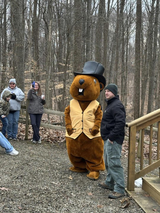 French Creek Freddie predicts early spring in 2025