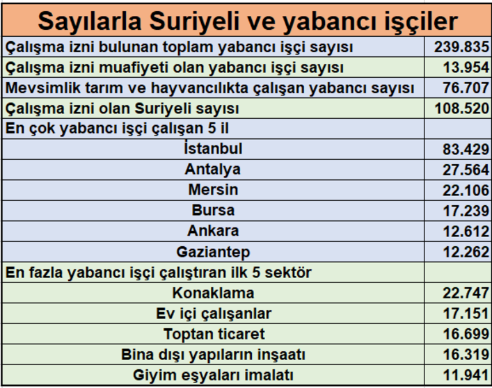 İstihdamda Suriyeli işçi alarmı