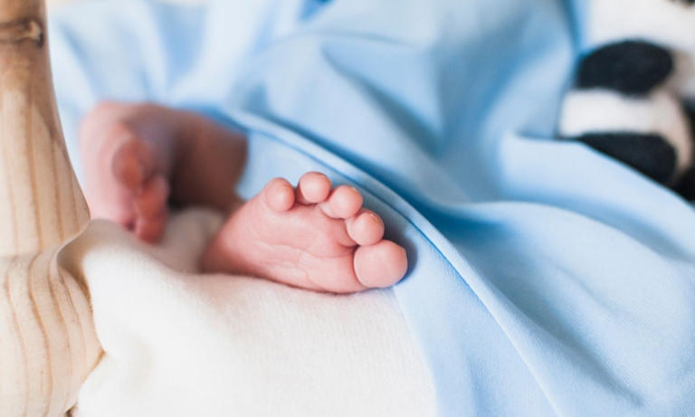 La bebé, que vestía una camiseta y pantalón corto, fue hallada a unos 500 metros del sitio donde estaba el cuerpo de su madre, puntualizó la televisión Teleamazonas.
