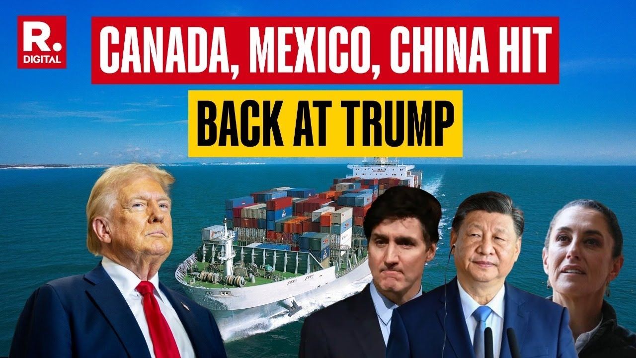 Canada, Mexico, China Retaliate After U.S. President Donald Trump ...