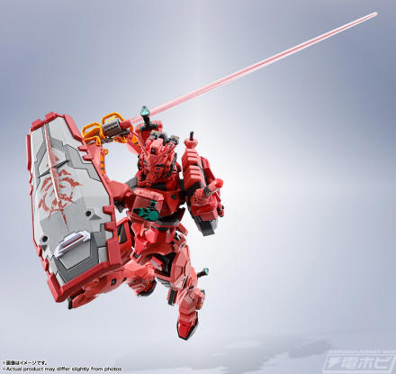 機動戦士Gundam GQuuuuuuX』METAL ROBOT魂 赤いガンダムの全貌が 機動戦士Gundam GQuuuuuuX』METAL ROBOT魂 赤いガンダムの全貌が