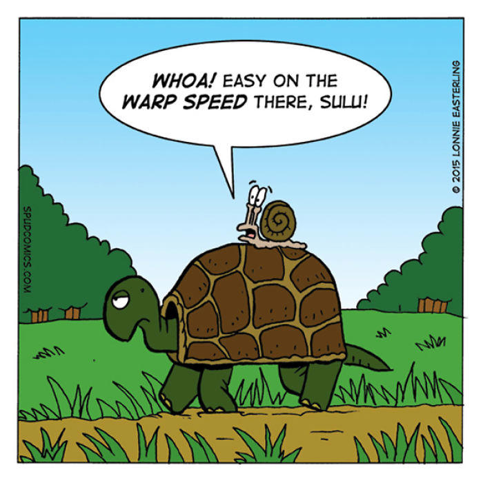 52 funny comic strips by Spud Comics