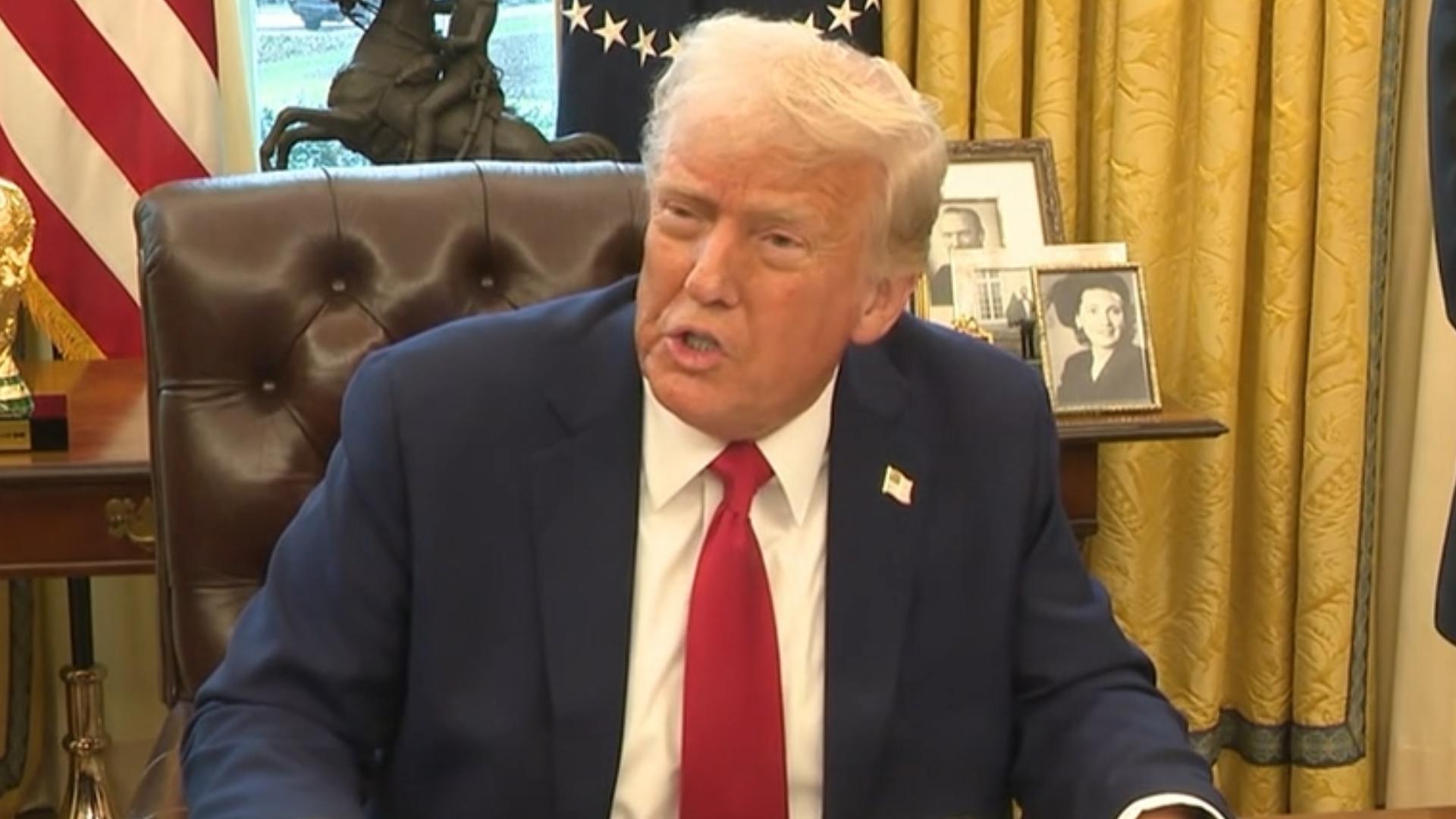 President Trump signs executive orders, speaks on tariffs (Feb. 3, 2025)