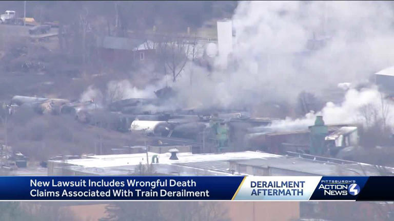 Lawsuit blames deaths on Ohio train derailment as Vance says US needs