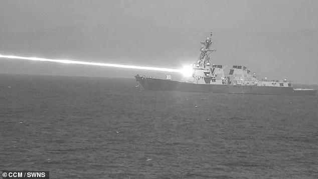 The US Navy conducted the first tests of its drone-kill laser weapon 