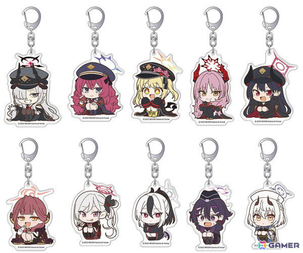 ブルーアーカイブ 韓国限定 缶バッジ サツキ チアキ マコト イロハ イブキ ブルーアーカイブ』万魔殿のメンバーを描き下ろし！マコト