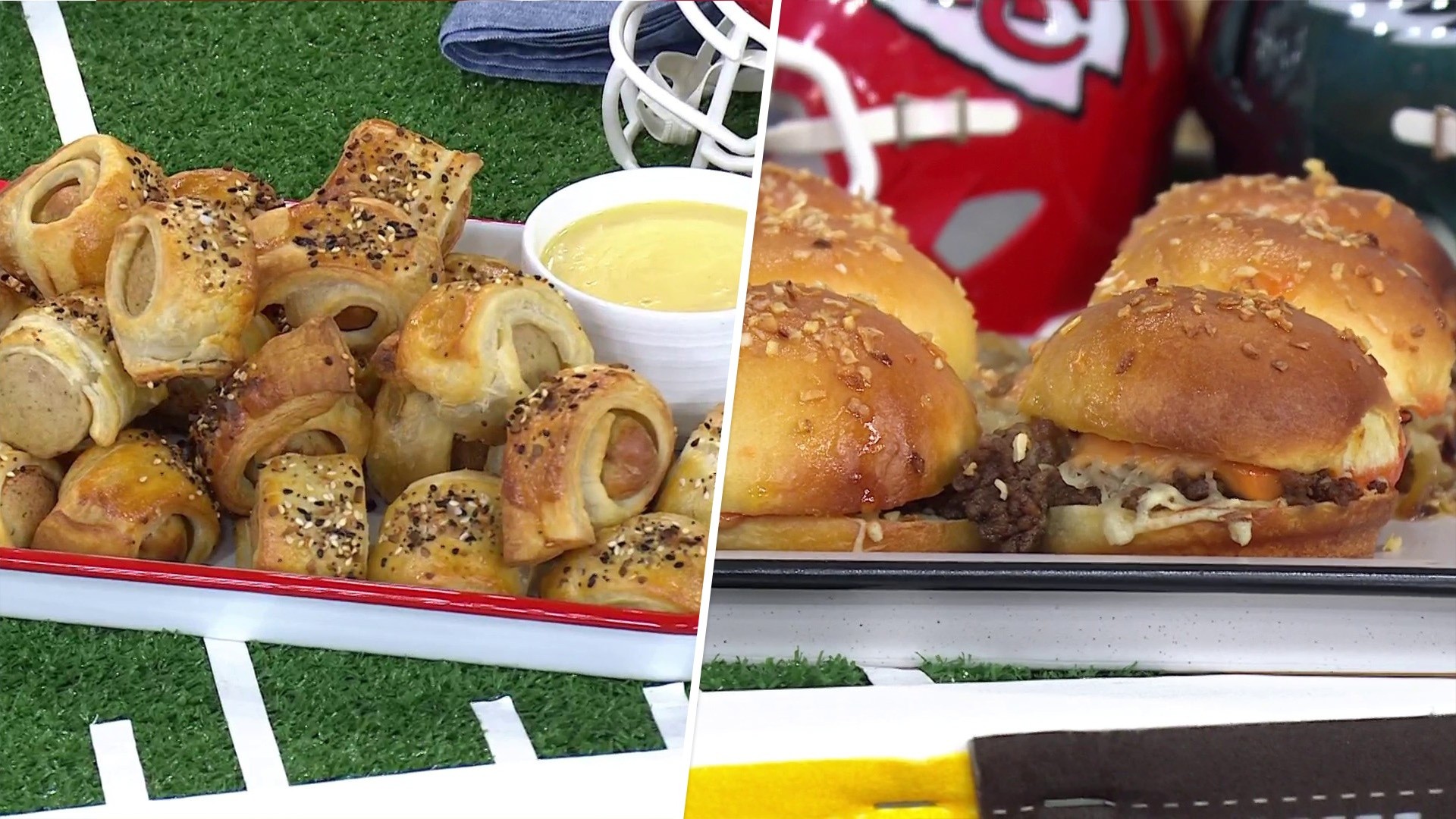 Siri Daly shares winning recipes for cooking on the Super Bowl