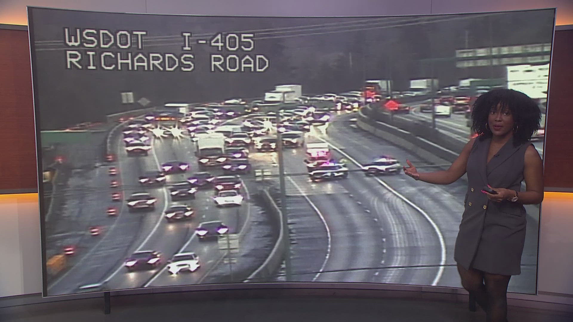 I405 S now closed due to "road conditions"