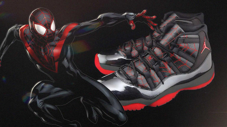 Air Jordan 11 Miles Morales Is The Coolest Spider Man Sneaker Of All Time