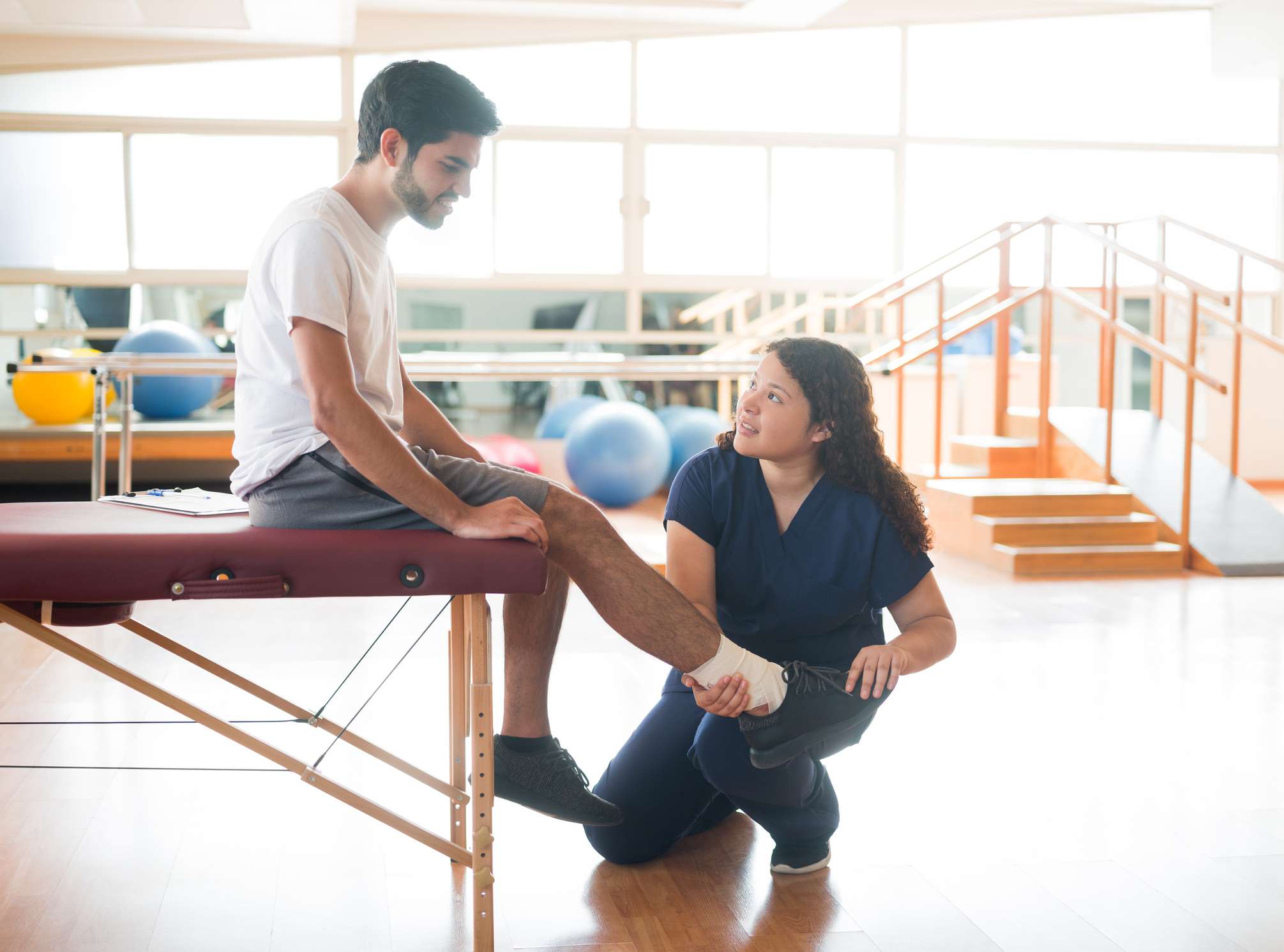 Arthroscopic knee surgery recovery