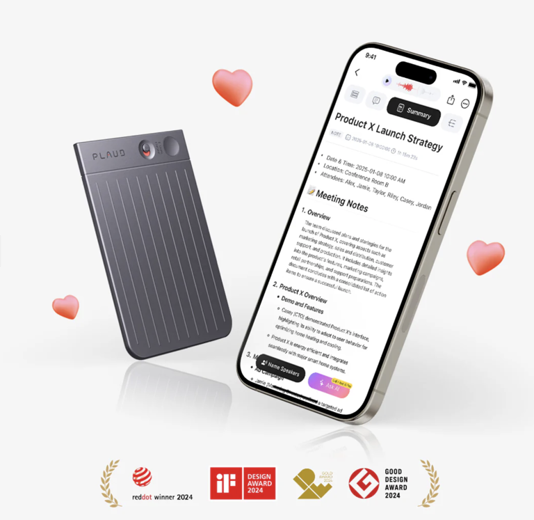Transform Your Note-Taking with Plot AI’s Innovative Voice Recording Devices