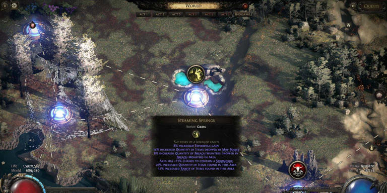 Path of Exile II: How To Create Effective Map Nodes