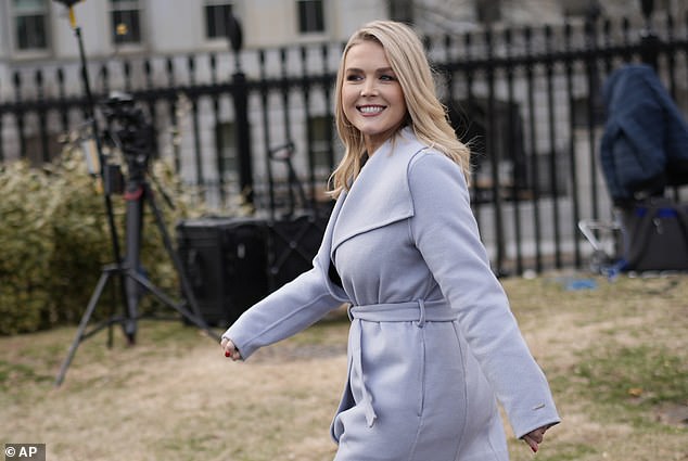 Trump gives Karoline Leavitt a glowing assessment as press secretary