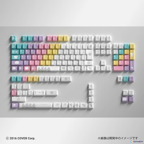 ホロライブ　4期生　キーキャップ　天音かなた　角巻わため　常闇トワ　姫森ルーナ ASCII.jp：ホロライブ4期生のコラボ限定キーキャップ！ 天音かな