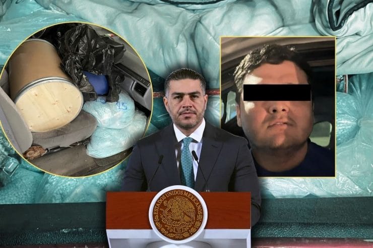 García Harfuch lidera decomisos históricos de drogas en el noroeste de México