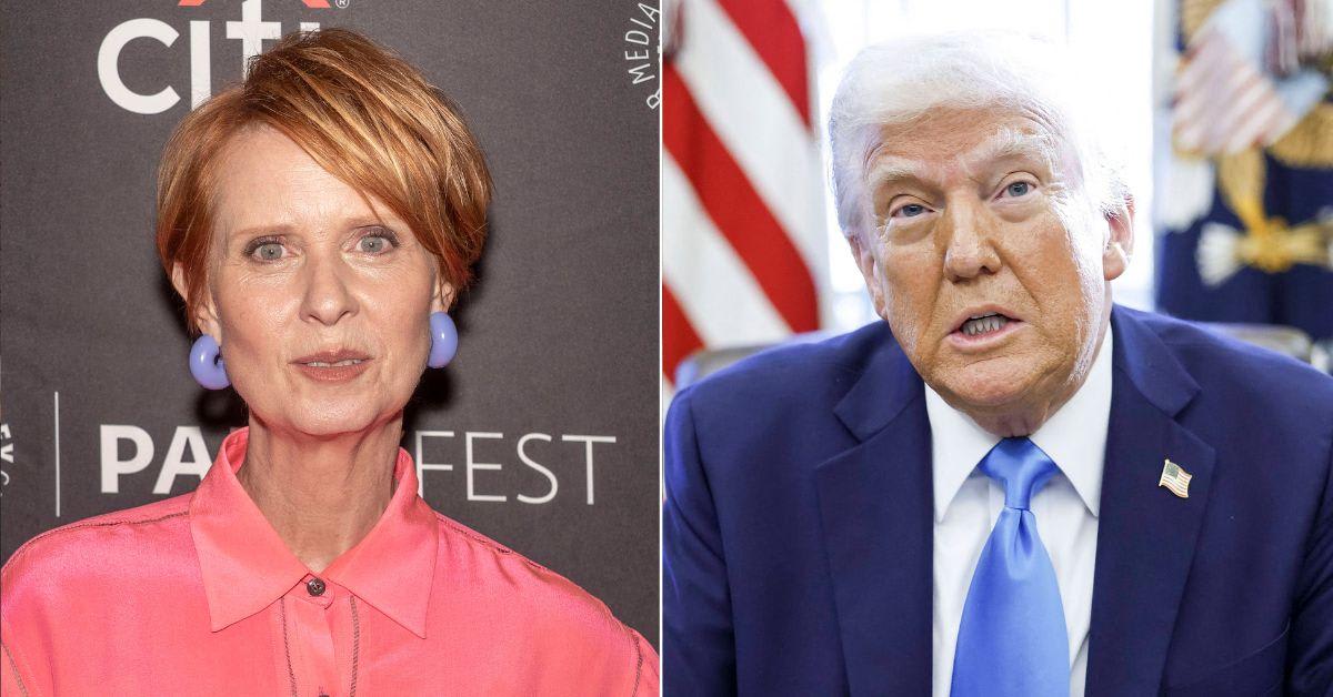 'SATC' Star Cynthia Nixon Blasts President Donald Trump's 'Inhumane