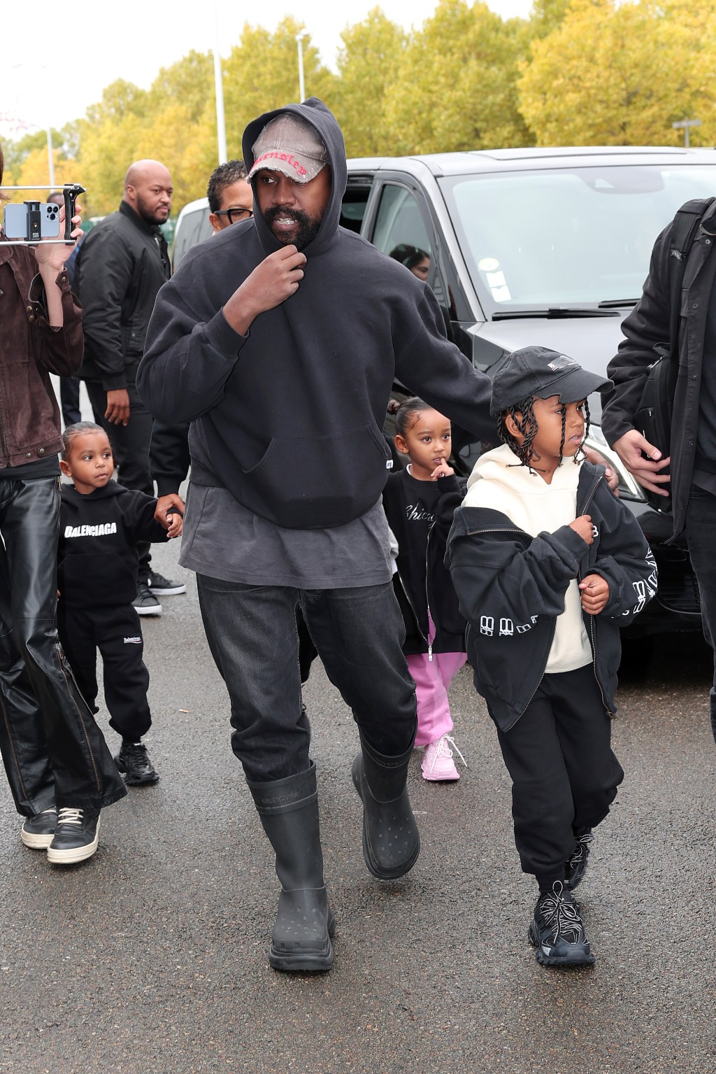 Kanye West says 'Bully' album is inspired by son Saint, 9, kicking a 'weak'  kid, image size:768x1151