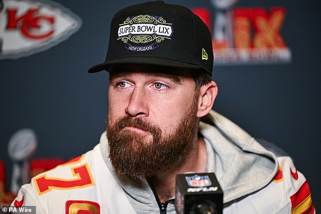 Travis Kelce admits he feels more at ease facing an Eagles team without his brother Jason 