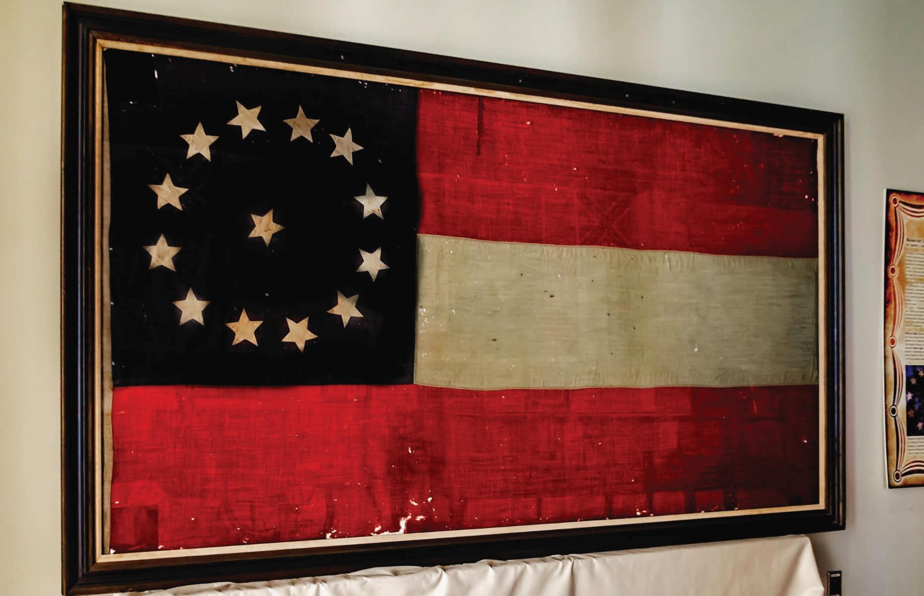 The Confederate flag is not actually the Confederate flag