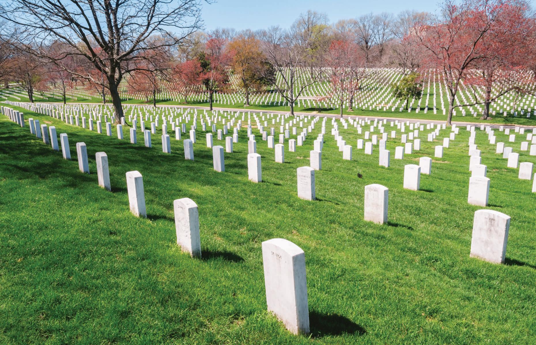 Arlington National Cemetery was built on Lee’s former home
