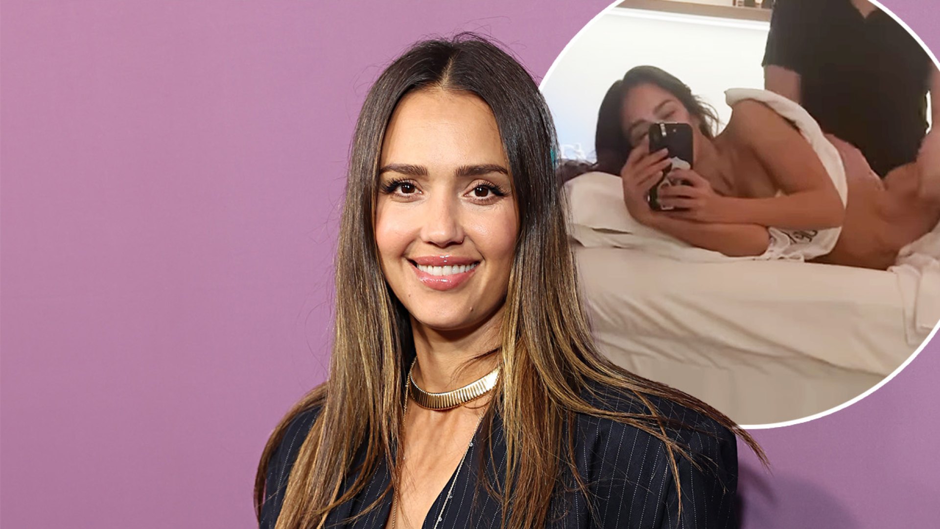 Jessica Alba Strips Down for Detox Massage After Cash Warren Split