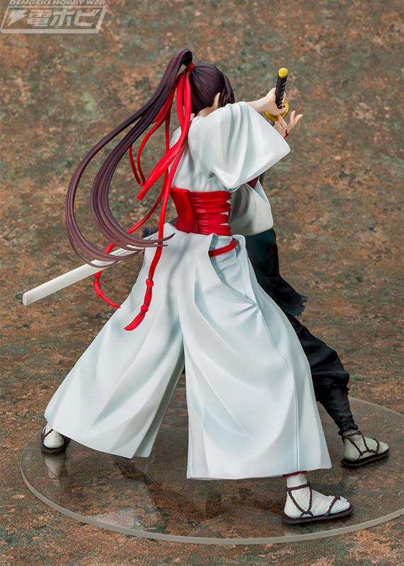 凛とした力強い眼差し、ポーズが魅力的！『地獄楽』より、画眉丸