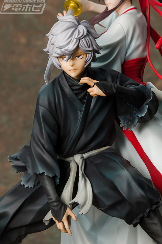 【限定販売】Lucrea 地獄楽 画眉丸＆山田浅ェ門佐切 完成品[メガハウス] Lucrea 地獄楽 画眉丸＆山田浅ェ門 佐切 | 地獄楽 フィギュア