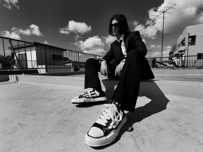 Maison Mihara Yasuhiro x Amiri ホワイトスニーカー Maison Mihara Yasuhiro x Amiri ホワイトスニーカー Maison Mihara