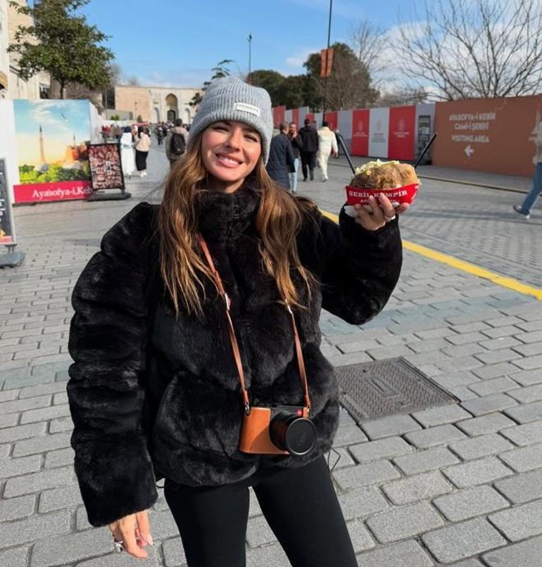 Icardi'nin sevgilisi China Suarez İstanbul’a hayran kaldı