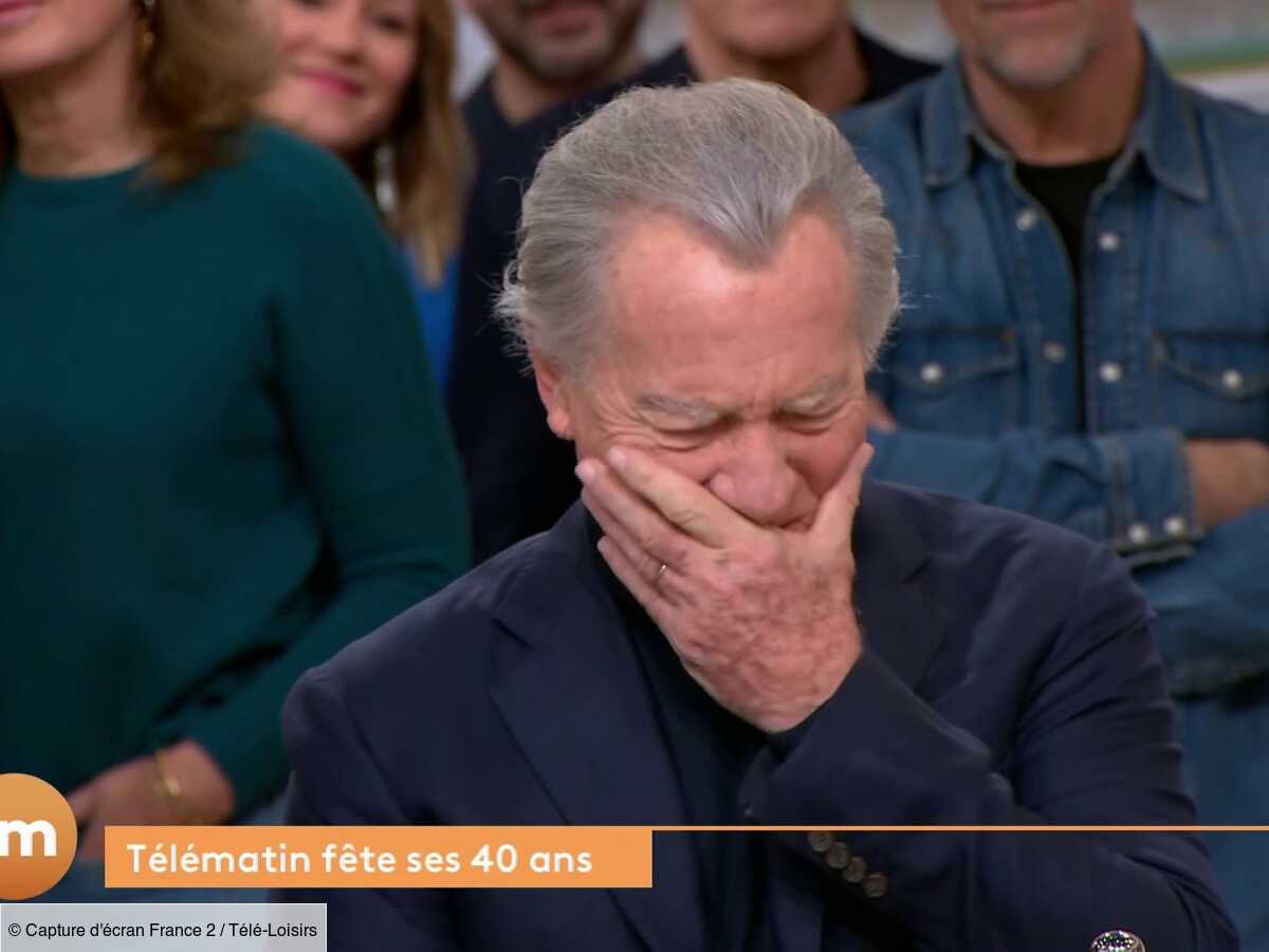 Vous tremblez depuis tout à l'heure..." : William Leymergie en pleurs sur  le plateau des 40