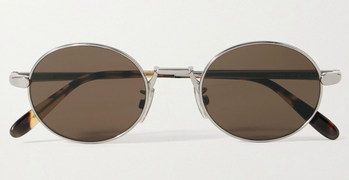 Cheapass Sunglasses Occhiali Da Sole Stile Italiano Classico Rotondi - Foto 8