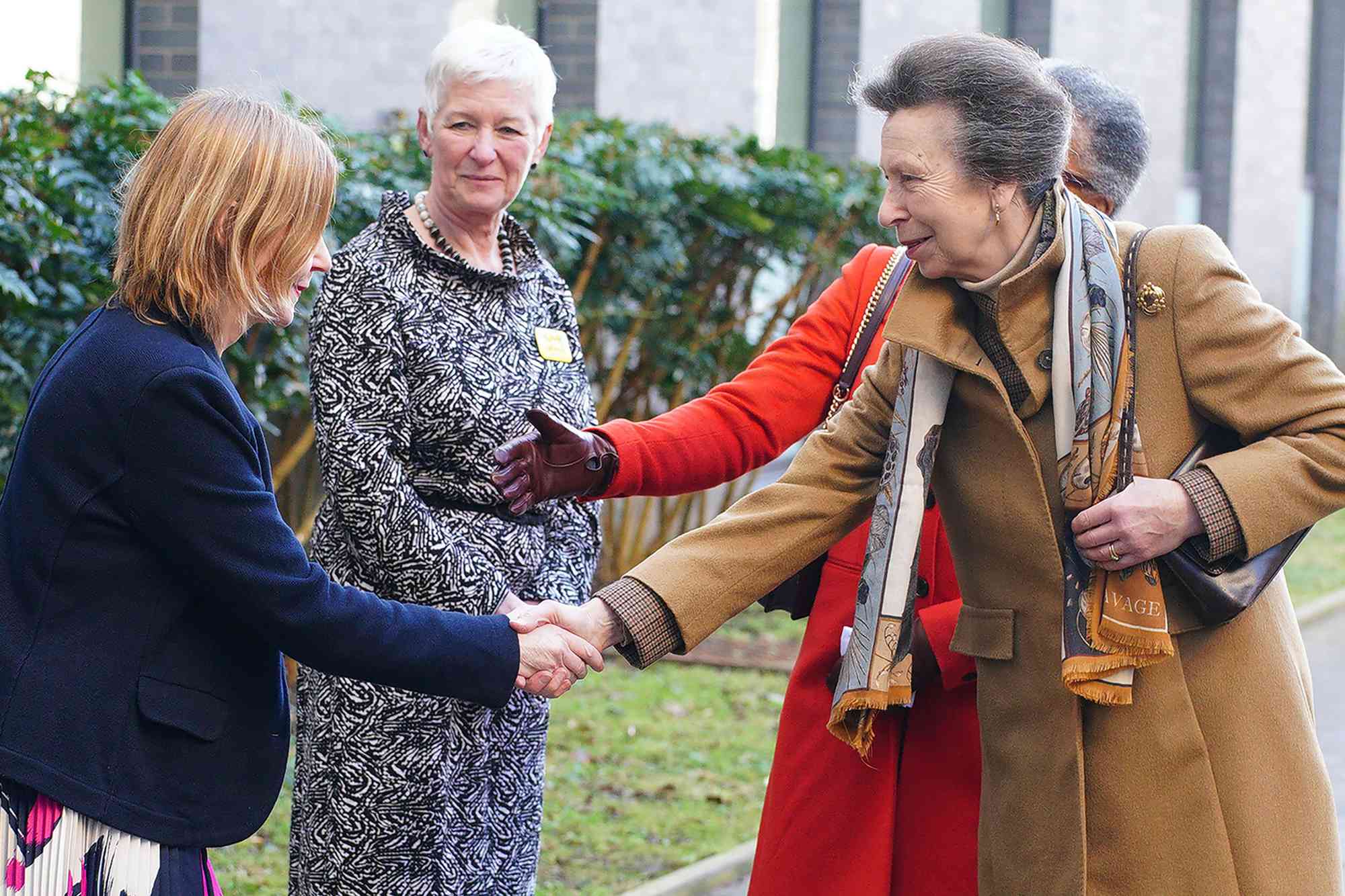 Princess Anne Makes Emotional Stop at Hospital Where She Was Treated
