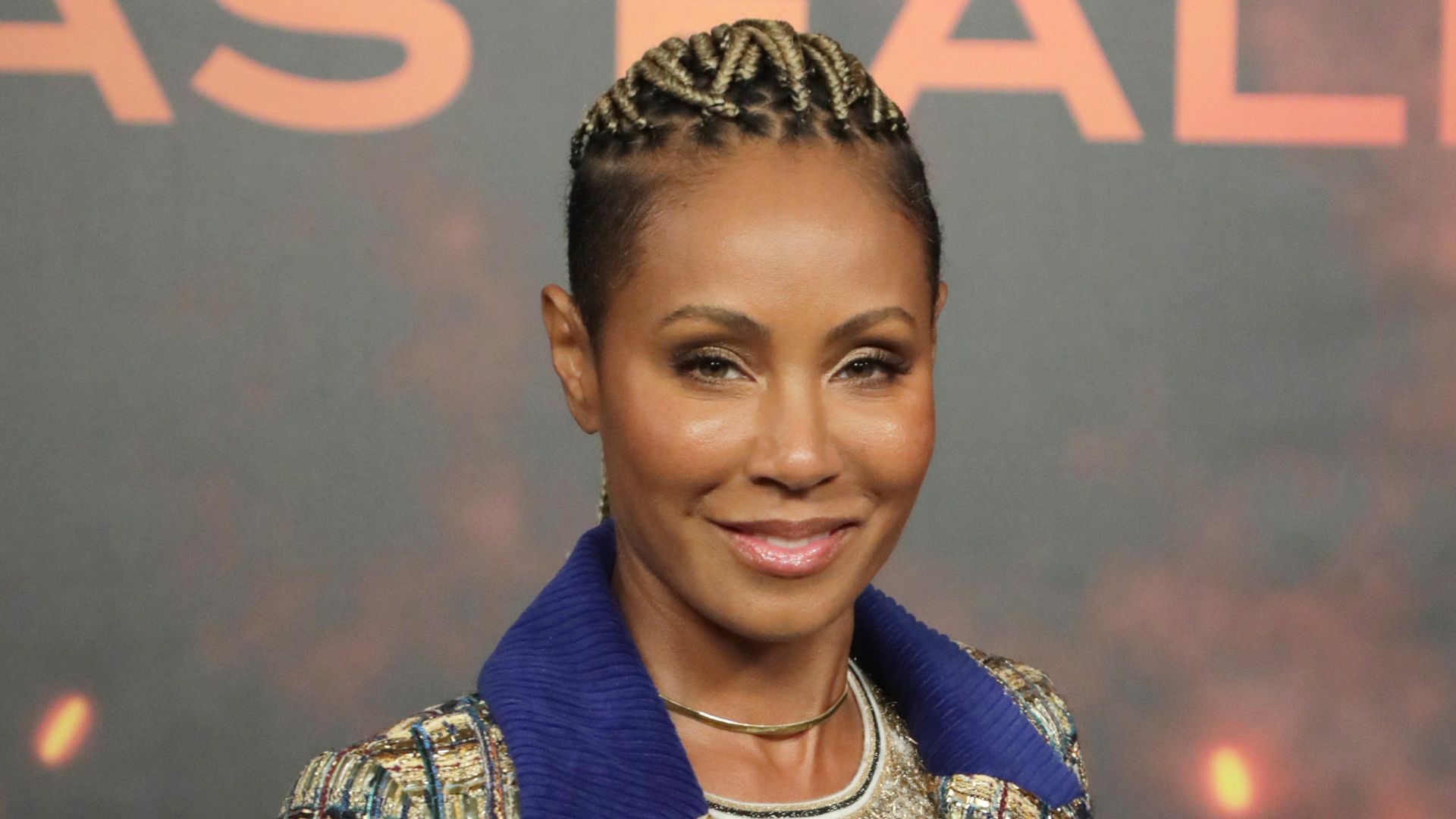 Jada Pinkett Smith debuts iceblonde hair and eyebrows and continues to