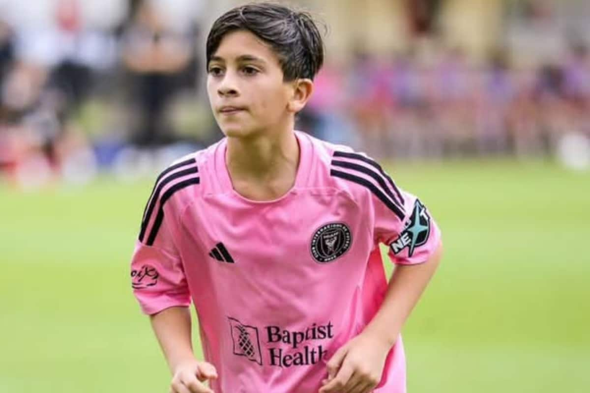 Image for Lionel Messi's Son Thiago Scores 11 Goals In Match For Inter Miami U-13