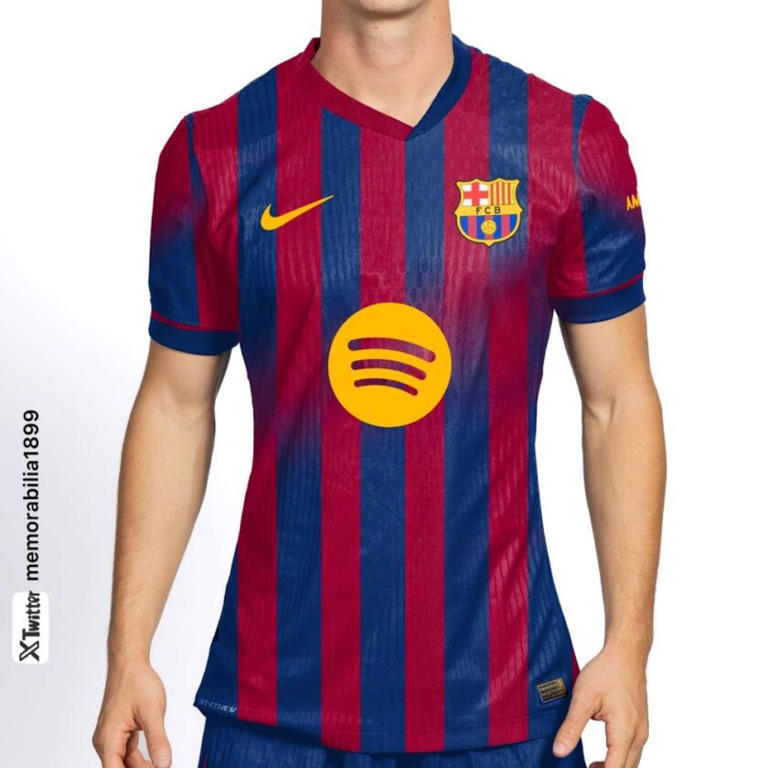 Barça 25/26 Home Kit Leaked – Photos