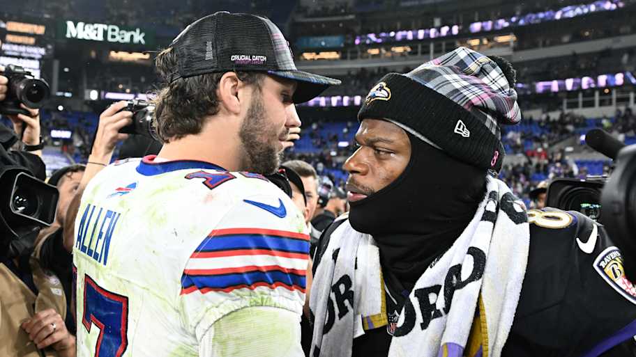 Fans split on controversial NFL MVP vote between Josh Allen and Lamar