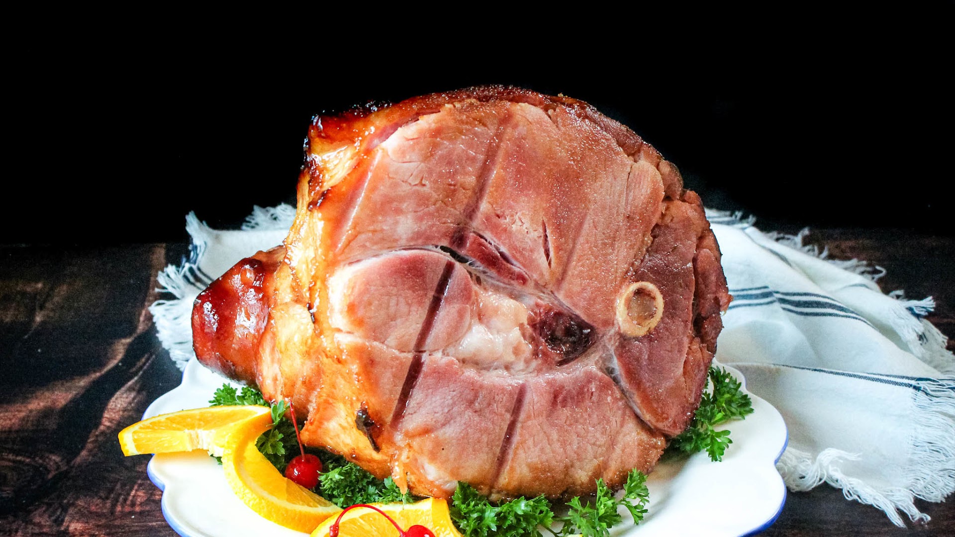 A delicious ham glaze that will make any holiday meal special - bourbon ...