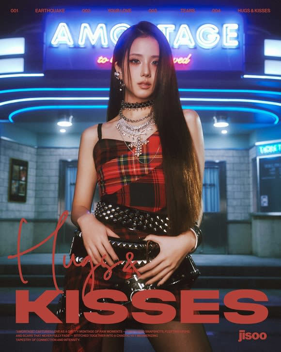 BLACKPINK ジス、ソロミニアルバム「AMORTAGE」4種類の BLACKPINK ジス、ソロミニアルバム「AMORTAGE」4種類の
