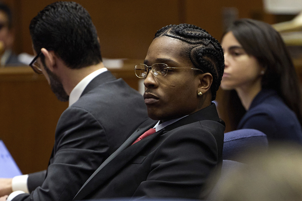 A$AP Rocky trial brings clashing closing arguments over gun as Rihanna  brings tiny sons to court