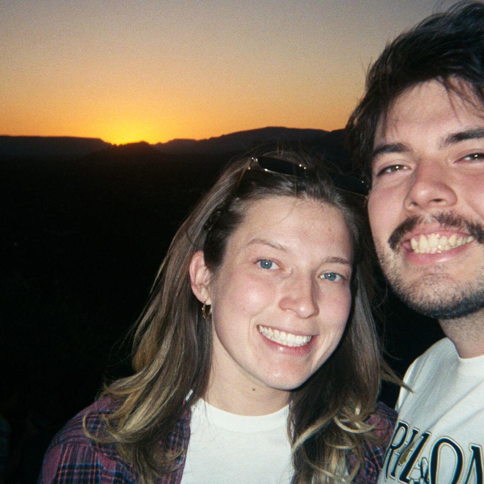 This couple grew up on the same block. A dating app matched them years