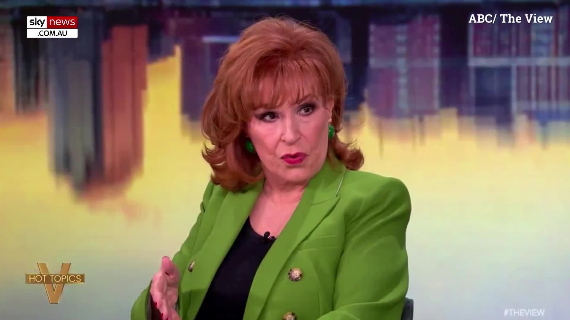 The View cohost Joy Behar goes on strange rant about America being