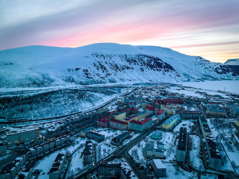 Kirovsk, in Russia's Murmansk Oblast. Getty Images