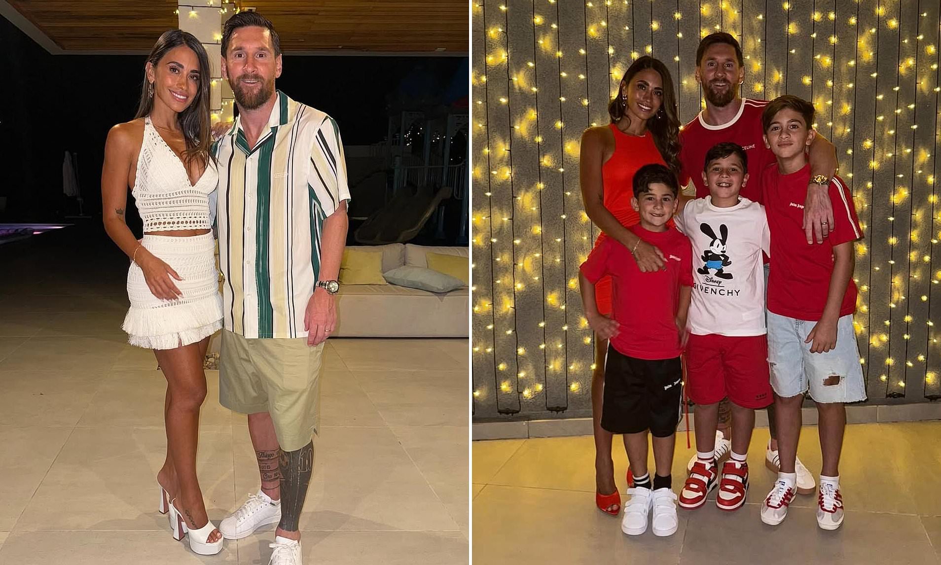 Lionel Messi's wife, Antonela, hits back at 'fake' pregnancy rumours