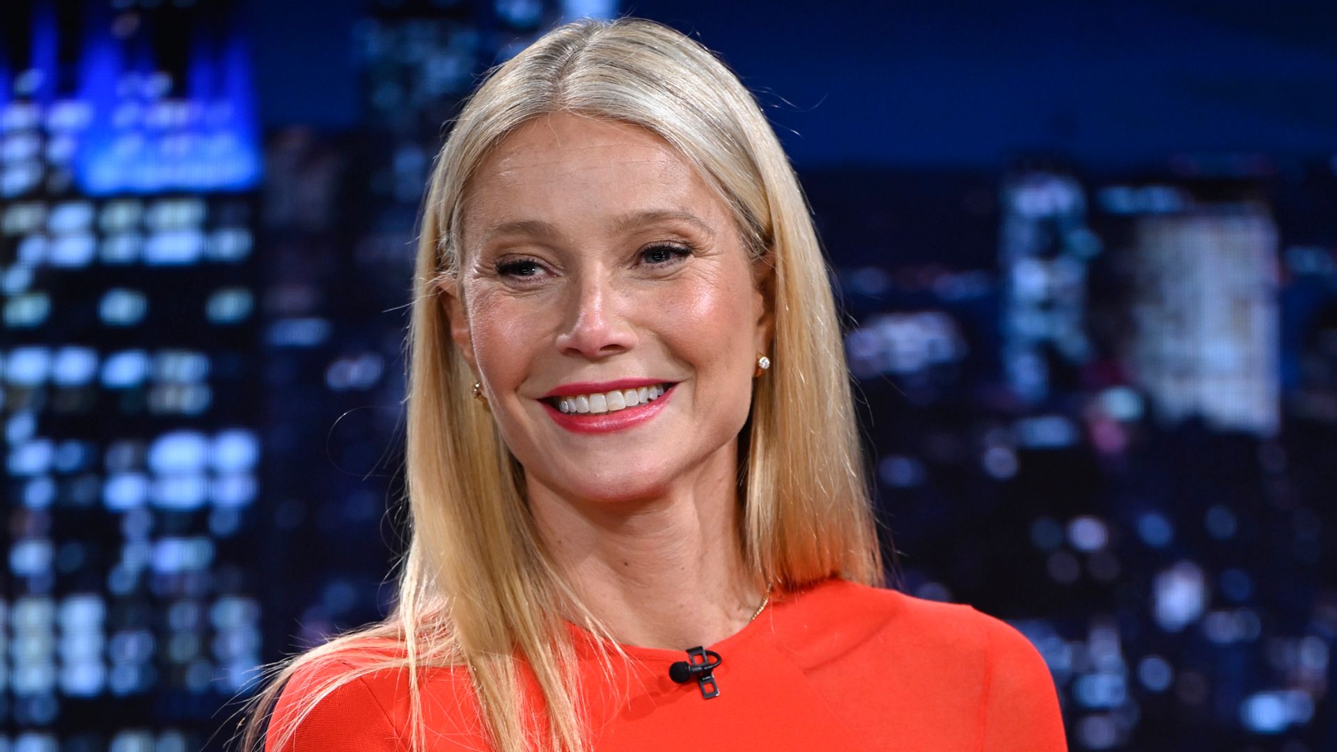 Paltrow is a siren in thighhigh corset as she reveals secret